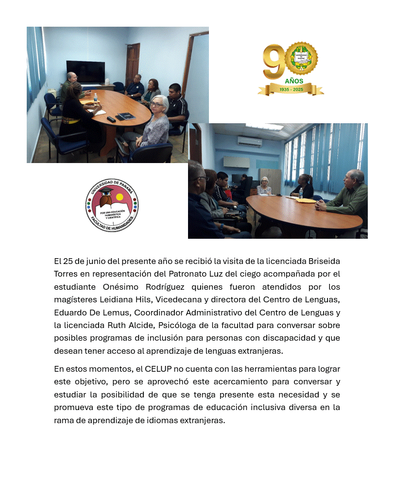 acercamiento patronato Luz del ciego