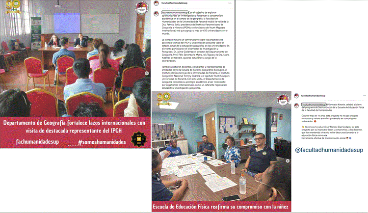 Noti instagram Humanidades