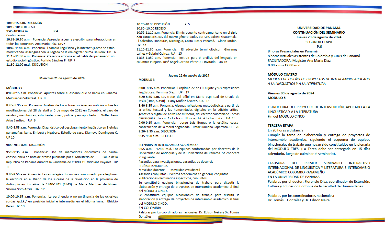 Encuentro Colombo Panameño