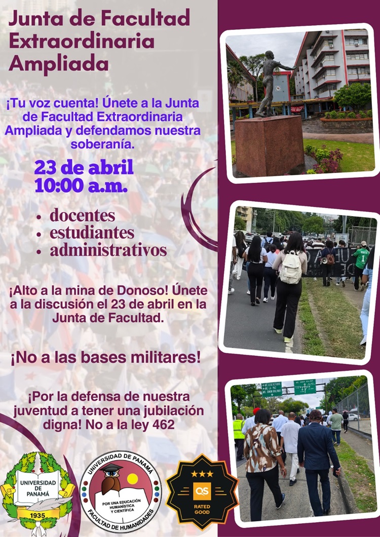 JUNTA DE FACULTAD EXTRAORDINARIA AMPLIADA