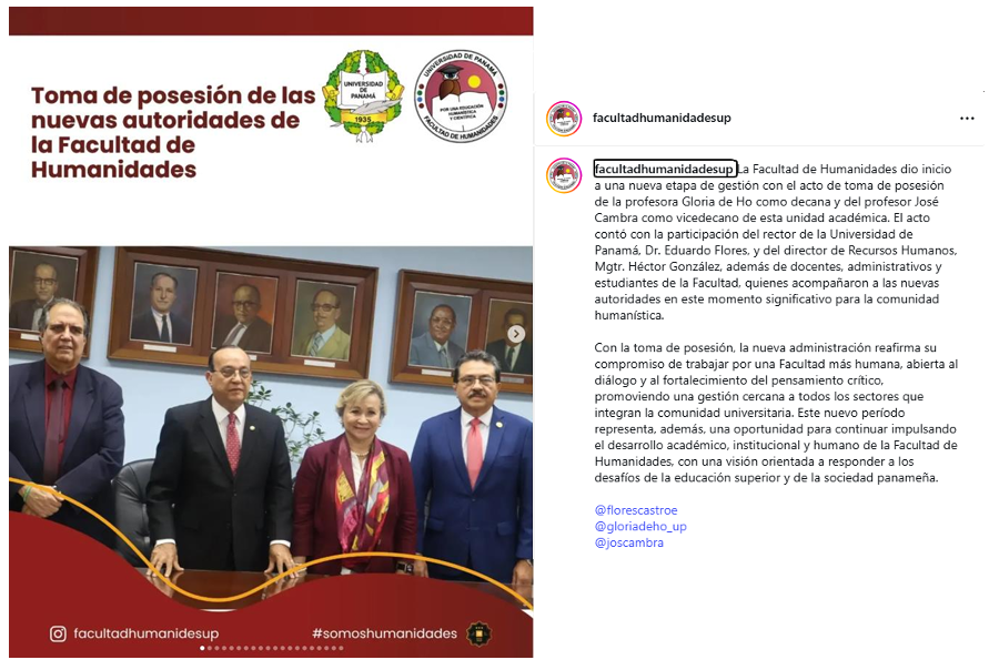 Toma de Posesión de las nuevas autoridades