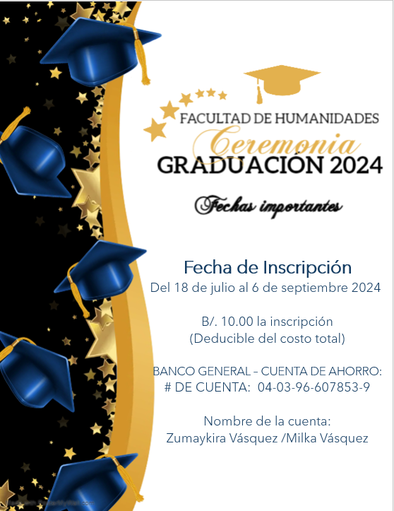 graduación 2024 info