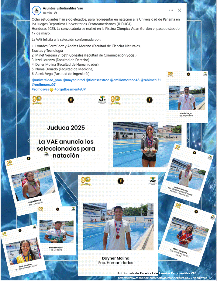 JUDUCA Escogidos para Natación