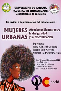 Presentación del estudio sobre mujeres urbanas