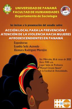 Presentación sobre el estudio Violencia sobre las mujeres afrodescendientes