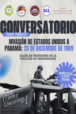 Conversatorio: Invasión de EEUU en Panamá