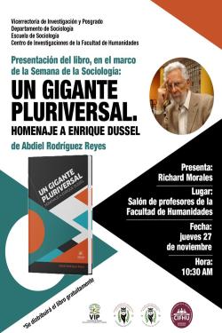 Presentación de libro: Un gigante pluriversal