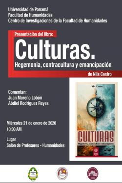 Presentación de libro: Culturas de Nils Castro