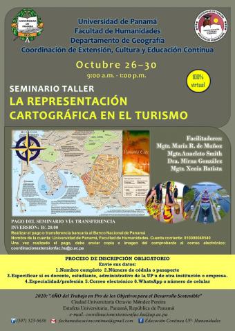 Seminario Taller: la Representación cartográfica en el Turismo
