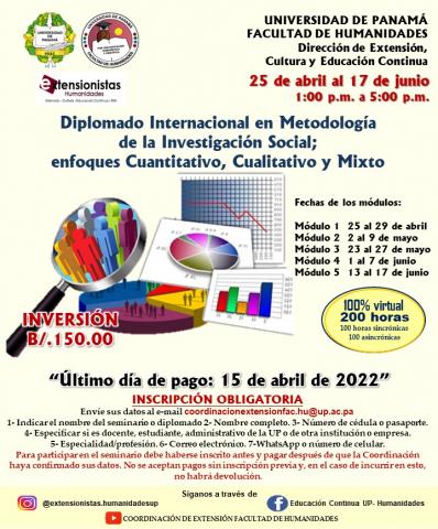 Diplomado Internacional en metodología de la investigación