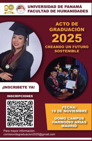 Afiche de acto de graduación