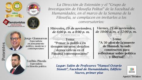 SEMANA DE LA FILOSOFÍA