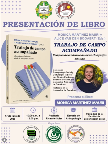 Presentación de libro "Trabajo de campo acompañado"